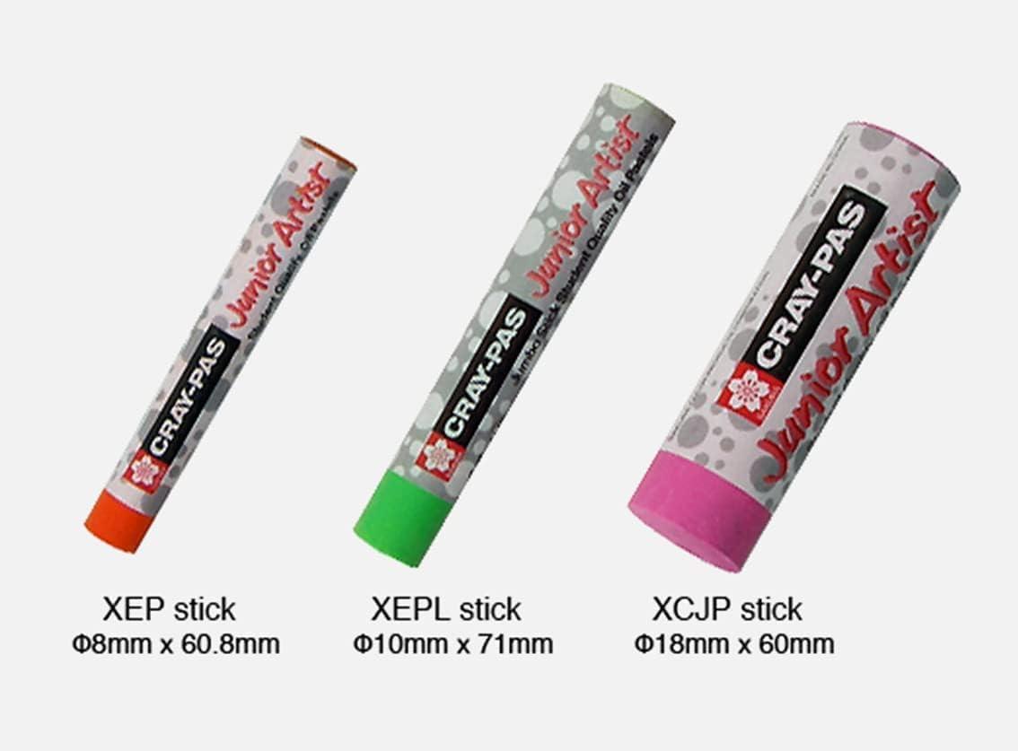 imageSAKURA CrayPas Junior Artist Oil Pastel Set  Chubbies Pastel Size  Soft Oil Pastels for Kids ampamp Artists  12 Colors ampamp Soft Oil Pastels for Kids ampamp Artists  50 Sticks