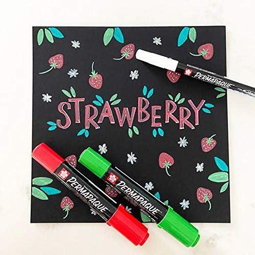 imageSAKURA Permapaque Paint Markers  Assorted Bright Colors  10 mm Markers Pens  7 PackMetallic