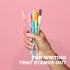 imageSAKURA 3D Souffl Pen  3D Pen for Lettering Drawing Line Borders Ornaments ampamp More  Opaque White and Pastel Ink Colors  10 PackSouffle