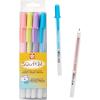 imageSAKURA 3D Souffl Pen  3D Pen for Lettering Drawing Line Borders Ornaments ampamp More  Opaque White and Pastel Ink Colors  10 PackSouffle