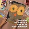 imageSAKURA CrayPas Junior Artist Oil Pastel Set  Soft Oil Pastels for Kids ampamp Artists  50 Sticks50 Count Pack of 1