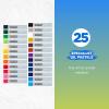 imageSAKURA CrayPas Specialist Oil Pastel Set  Premium Quality Pigments Wax ampamp Oil  25 Colors