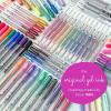 imageSAKURA Gelly Roll Gel Pens  Gift Set  Assorted Colored Ink with Special Effects  74 Pack ampamp 3D Souffl Pen  Opaque White and Pastel Ink Colors  10 Pack