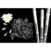 imageSAKURA Gelly Roll Gel Pens  Medium ampamp Bold Tip Ink Pens for Journaling Art or Drawing  Classic White Ink  0810 Assorted Tip Sizes  6 Pack1 Count Pack of 3