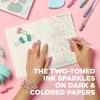 imageSAKURA Gelly Roll Gold Shadow Gel Pens  Pens for Scrapbook Journals or Drawing  Gold with Assorted Colored Ink  Bold Line  5 Pack