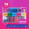 imageSAKURA Gelly Roll Metallic Gel Pens  Pens for Scrapbook Journals or Drawing  Metallic Silver Ink  Medium Line  6 PackArtists Gift Set 74pc