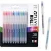 imageSAKURA Gelly Roll Retractable Gel Pens Colored  Stardust Glitter Gel ampamp Medium Point  for Journaling Art or Drawing  with Assorted Colored Ink  10 Pens1 Count Pack of 10
