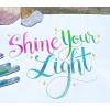 imageSAKURA Gelly Roll Stardust Galaxy Glitter Gel Pens  Bold Point Ink Pen for Lettering Drawing Invitations ampamp Stationery  Assorted Colored Ink  Bold Line  6 PackStardust Glitter