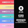 imageSAKURA Gelly Roll Stardust Galaxy Glitter Gel Pens  Bold Point Ink Pen for Lettering Drawing Invitations ampamp Stationery  Assorted Colored Ink  Bold Line  6 PackStardust Galaxy