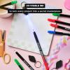 imageSAKURA Gelly Roll UV Pen  UV Gel Ink Pen  Invisible Ink Pen  with UV Keychain Flashlight  Bold Ink Pen for Art or Drawing  Red Green ampamp Blue Ink  9 Pens 3 Lights