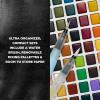 imageSAKURA Koi Studio Kit  Watercolor Sets for Studio Art or Art On the Go  96 Colors  1 Water Brush  1 Palette