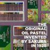 imageSAKURA Oil Pastels CrayPas Expressionist  50 Sticks Set ampamp MultiCultural  12 Colors Soft Oil Pastels for Artists Premium Quality