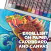 imageSAKURA Oil Pastels CrayPas Expressionist  50 Sticks Set ampamp MultiCultural  12 Colors Soft Oil Pastels for Artists Premium Quality