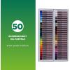 imageSAKURA Oil Pastels CrayPas Expressionist  50 Sticks Set ampamp MultiCultural  12 Colors Soft Oil Pastels for Artists Premium Quality