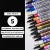 imageSAKURA PenTouch Paint Markers  UV Marker Pen for Black Lights  UV Visible Ink  Assorted Tips Size  3 Pack