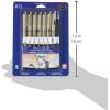 imageSAKURA Pigma Micron Manga Comic Pro Fineliner Pens  Archival Black Ink Pens  Assorted Point Sizes  8 Pack8 Pen Pack