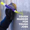 imageSAKURA Solidified Paint Solid Marker 14 to 392 Degrees F Red 46583Fluorescent Orange Paint