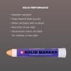 imageSAKURA Solidified Paint Solid Marker 14 to 392 Degrees F Red 46583Fluorescent Orange Paint