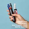 imageSAKURA SumoGrip Pencil with Comfort Grip  07 mm Ergonomic Mechanical Pencil  Clear Gray  3 PackGrey