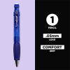 imageSAKURA SumoGrip Pencil with Comfort Grip  09 mm Ergonomic Mechanical Pencil  ClearBlue