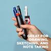 imageSAKURA SumoGrip Pencil with Comfort Grip  09 mm Ergonomic Mechanical Pencil  ClearBlue