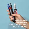 imageSAKURA SumoGrip Pencil with Comfort Grip  09 mm Ergonomic Mechanical Pencil  ClearClear