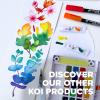 imageSakura Koi Water Brush  Brush for Watercolor  4 ml Tank  4 Assorted Brush Tips