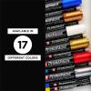 imageSakura Permapaque Paint Markers  Assorted Colors  12 ampamp 55 mm Dual Point Markers Pens  4 PackBasics