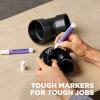 imageSakura Solid Paint Markers  Permanent Marker Paint Pens  Window Wood ampamp Glass Marker  Yellow  3 PackFluorescent Pink
