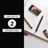 imageSakura SumoGrip Block Eraser  Microporous Erasers for School Drawing and Writing  Black Color  Small Size B803 PackSumoGrip Premium Block Eraser B300  1CT