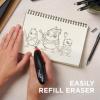 imageSakura SumoGrip EE3000 Electric Eraser Refill  Vinyl Erasers for Mechanical Eraser  60 White Art Eraser Refills