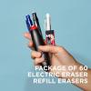 imageSakura SumoGrip EE3000 Electric Eraser Refill  Vinyl Erasers for Mechanical Eraser  60 White Art Eraser Refills