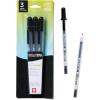 imageSAKURA Gelly Roll Gel Pens  Medium Point Ink Pen for Journaling Art or Drawing  Assorted Colored Ink  10 PackClassic Black Ink