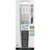 imageSAKURA Gelly Roll Gel Pens  Medium ampamp Bold Tip Ink Pens for Journaling Art or Drawing  Classic White Ink  0810 Assorted Tip Sizes  6 Pack1 Count Pack of 3
