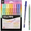 imageSAKURA Gelly Roll Moonlight 10 Pastel ampamp Opaque Gel Pens  Bold Point Ink Pen for Journaling Art or Drawing  Assorted Pastel Ink  Bold Line  10 PackGreen orange pink yellow
