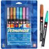 imageSAKURA Permapaque Paint Markers  Assorted Bright Colors  10 mm Markers Pens  7 PackMetallic
