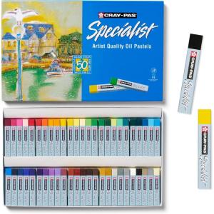 imageSAKURA CrayPas Specialist Oil Pastel Set  Soft Oil Pastels for Artists  36 Pieces1 Count Pack of 1