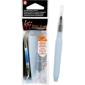 imageSAKURA Koi Water Brush  Water Brush for Watercolor  4 ml Tank  Small Brush Tip9 Ml