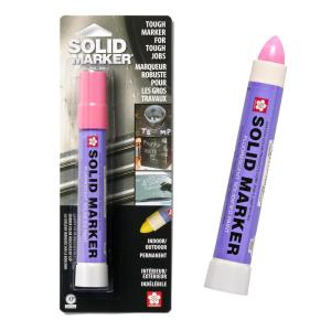 imageSAKURA Solidified Paint Solid Marker 14 to 392 Degrees F Red 46583Fluorescent Pink