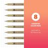 imageSAKURA Pigma 30068 Micron Blister Card Ink Pen Set Colors may vary 01 8CT Set05 Tip Pack of 1