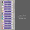 imageSAKURA Solid Marker Solidified Paint 12 Pack Set of 12 Colors