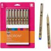 imageSAKURA Pigma 30068 Micron Blister Card Ink Pen Set Colors may vary 01 8CT Set05 Tip Pack of 1