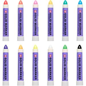 imageSAKURA Solid Marker Solidified Paint 12 Pack Set of 12 Colors