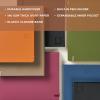 imageSakura Notebook Ruled A5  JapaneseInspired Lined Notebook for Effortless Writing  140 GSM Paper  Hardcover  Builtin Pen Holder  Expandable Inner Pocket  FlatLay  51 x 83  AmberPine Needle